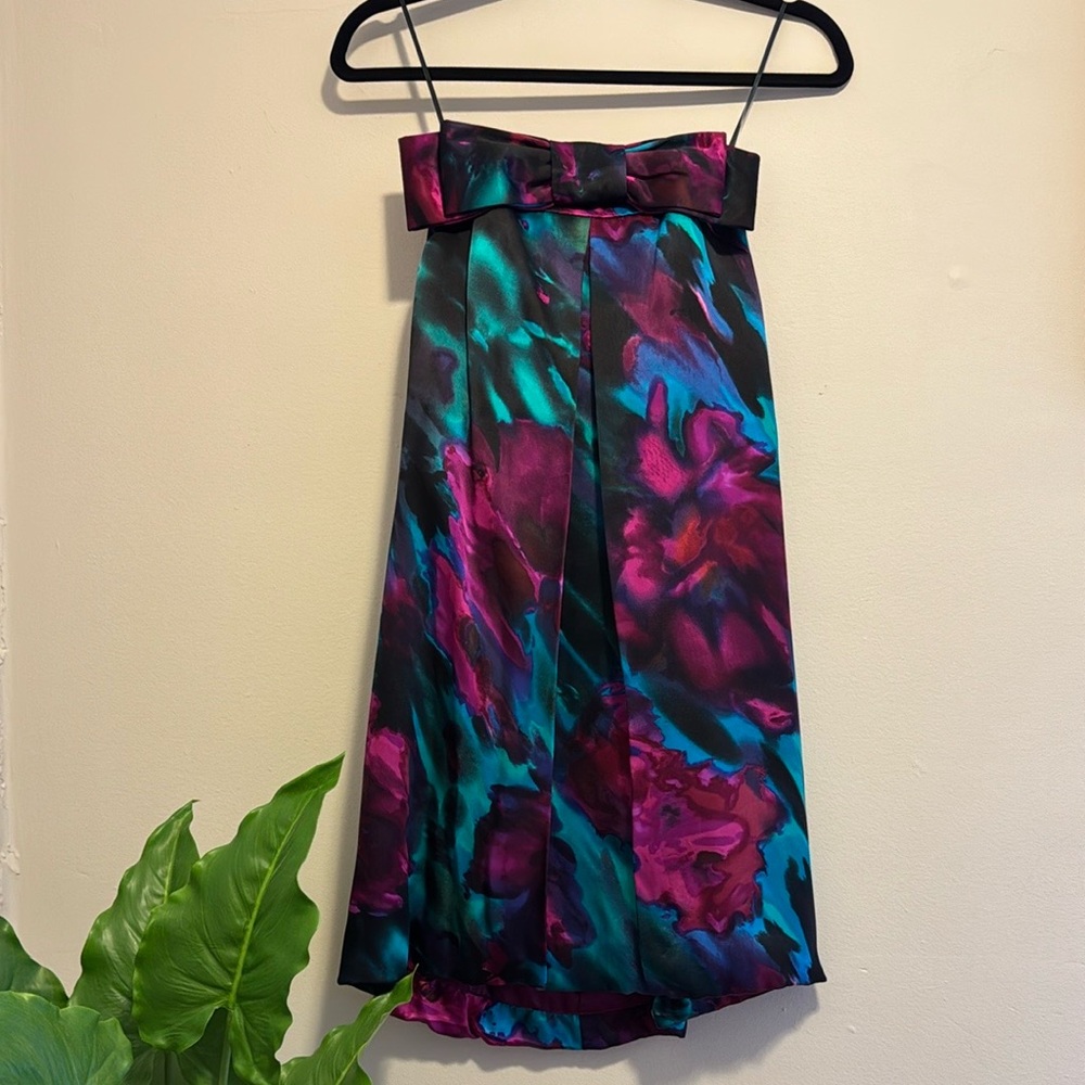ABS Allen Schwartz Strapless Dress